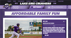 Desktop Screenshot of lakeeriecrushers.com